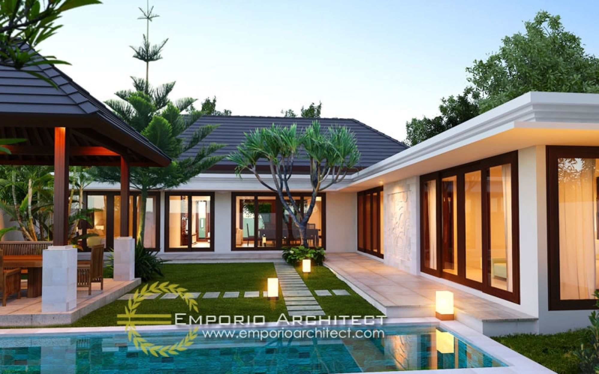Desain Rumah Still Bali  Modern Deagam Design