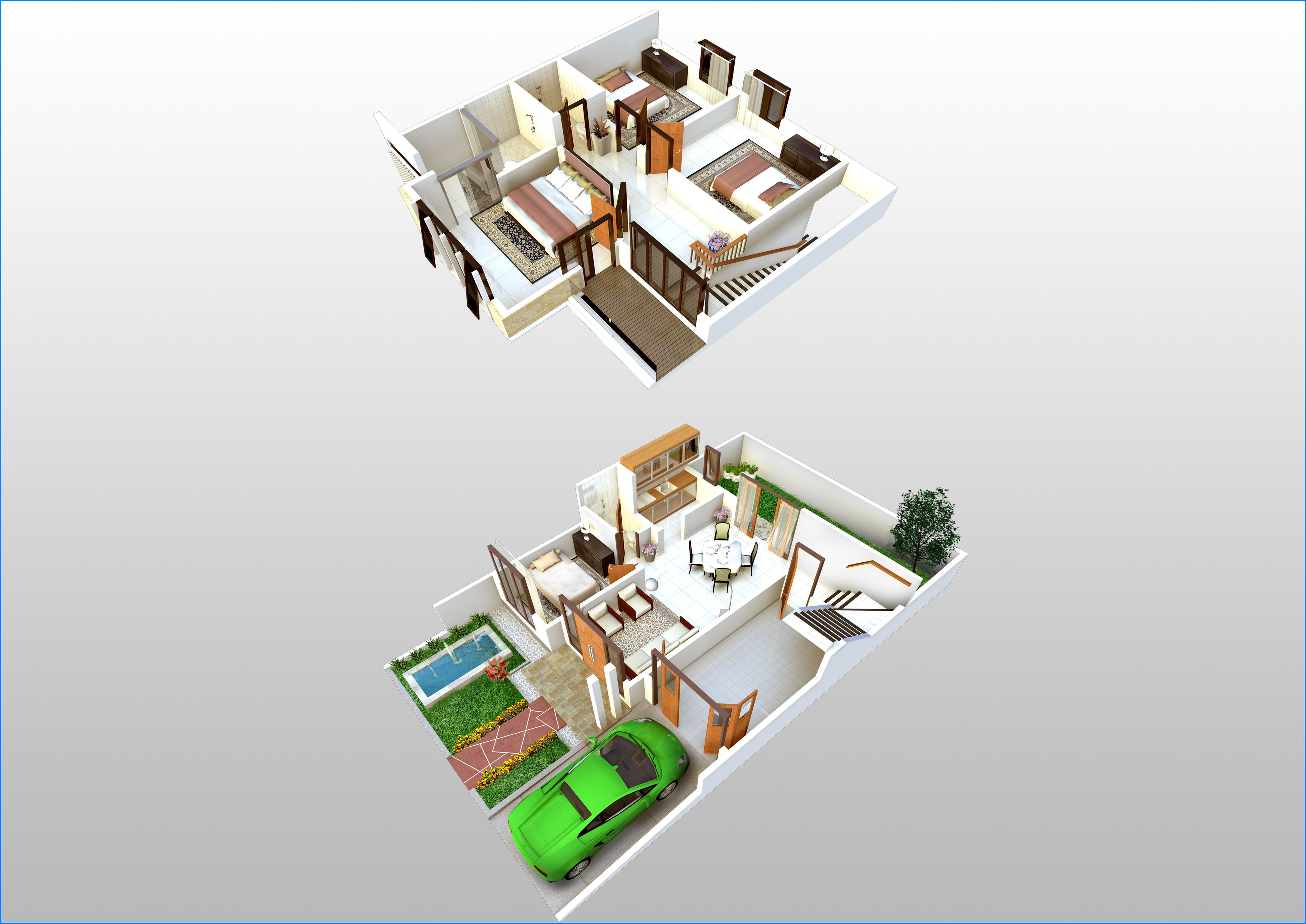 15 Kumpulan Desain Ruangan Rumah Minimalis Lantai 2 ...