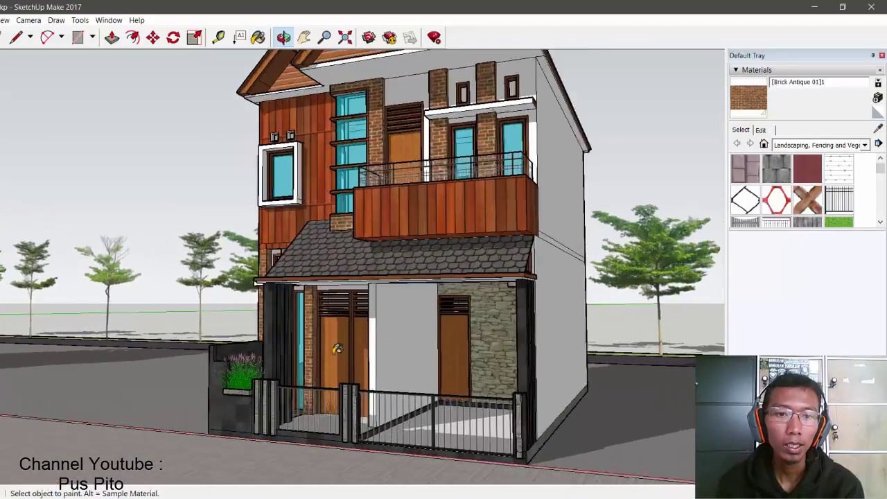 Desain Rumah Minimalis Modern 2 Lantai Ukuran 6x8 Deagam Design