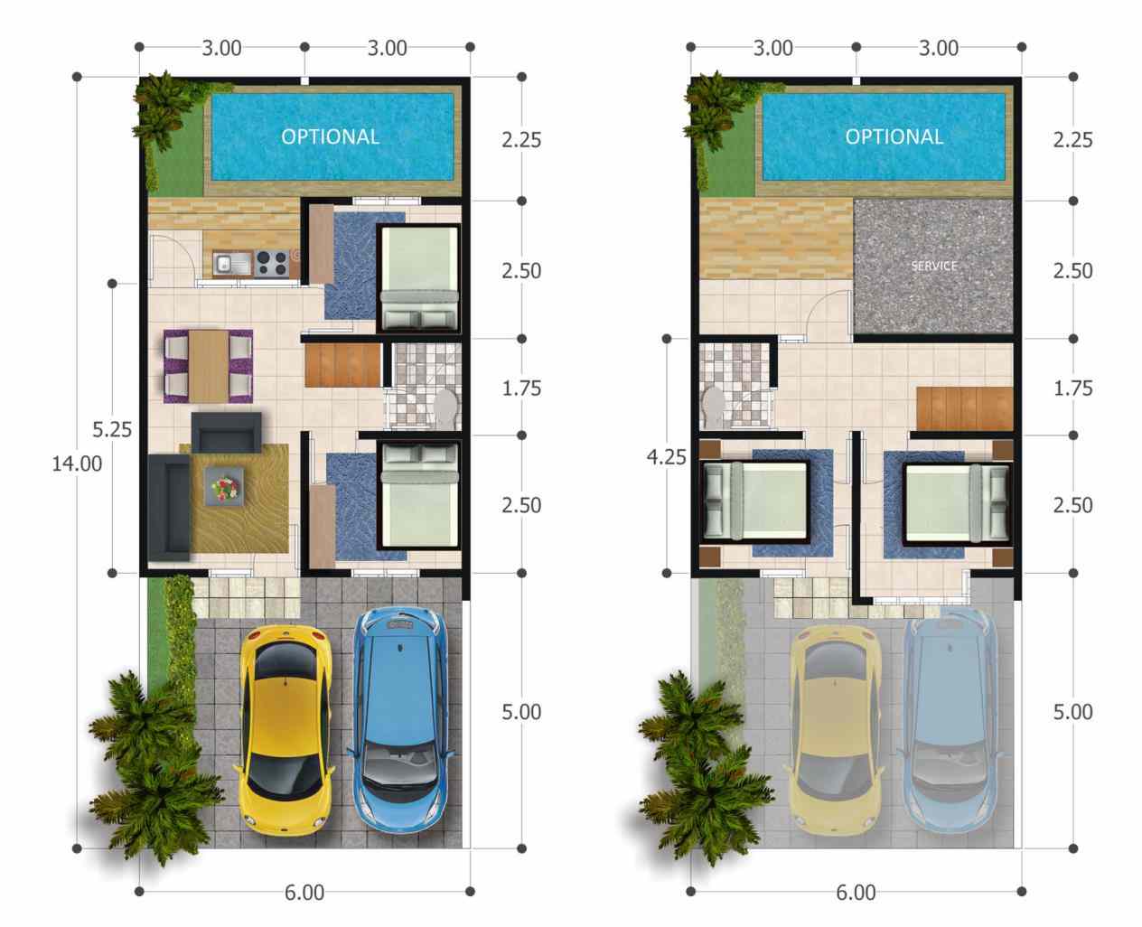 23 Inspirasi Desain Sketsa Rumah Mewah 2 Lantai Dengan Kolam Renang ...