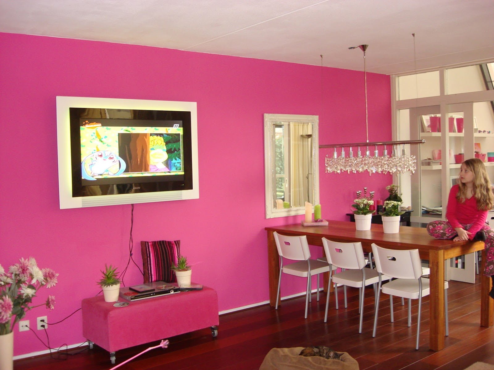 27 Contoh  Desain Rumah  Minimalis Warna  Pink  Terpopuler 