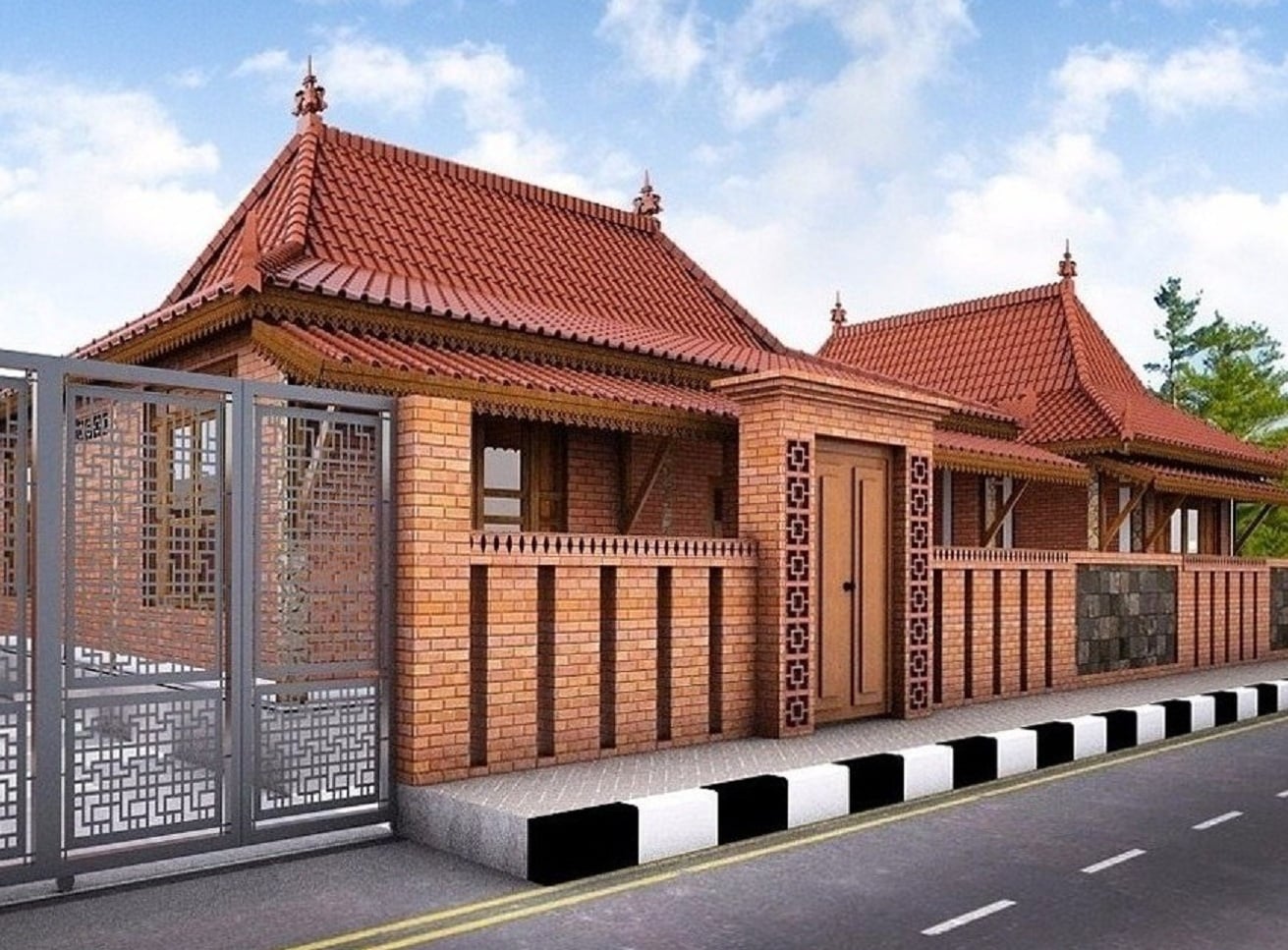 27 Kumpulan Desain Denah Rumah Jawa Klasik Modern Yang Belum Banyak ...