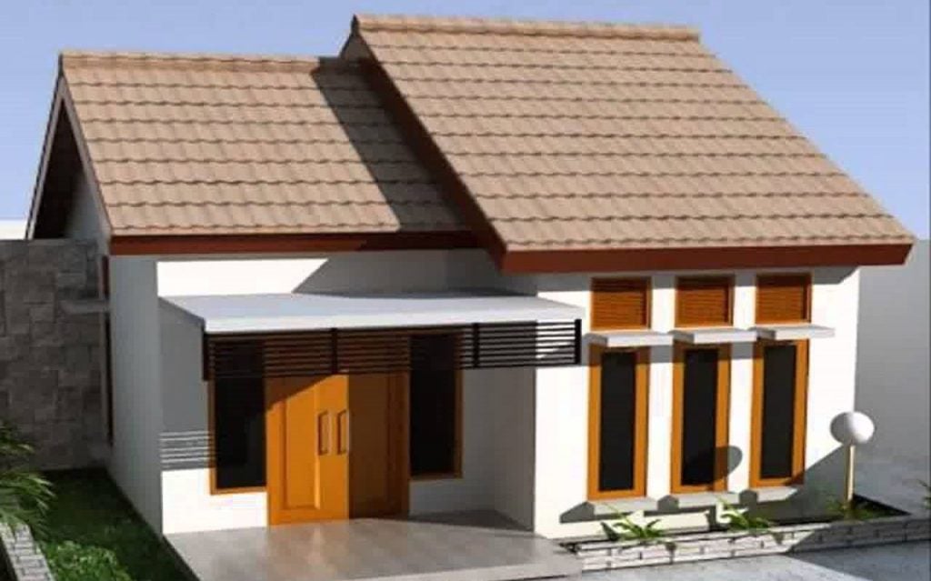 30 Contoh Desain Bentuk Atap Rumah  Minimalis Modern Paling 
