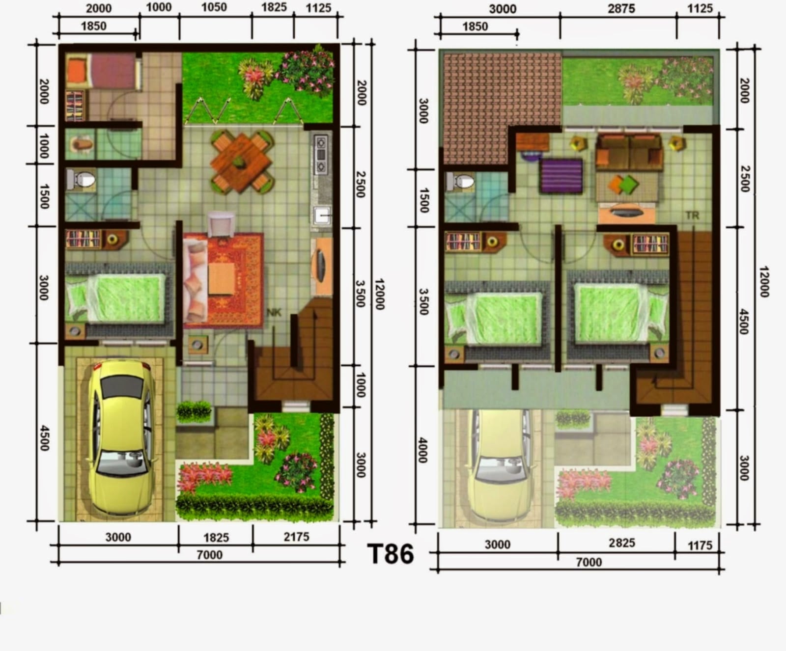 30 Kumpulan Desain Rumah Minimalis Modern 2 Lantai 3 Kamar Tidur