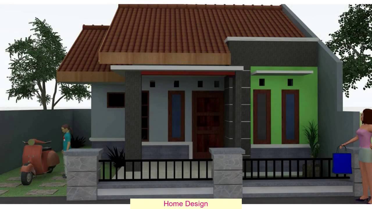 Desain Rumah Modern 7x9 Deagam Design