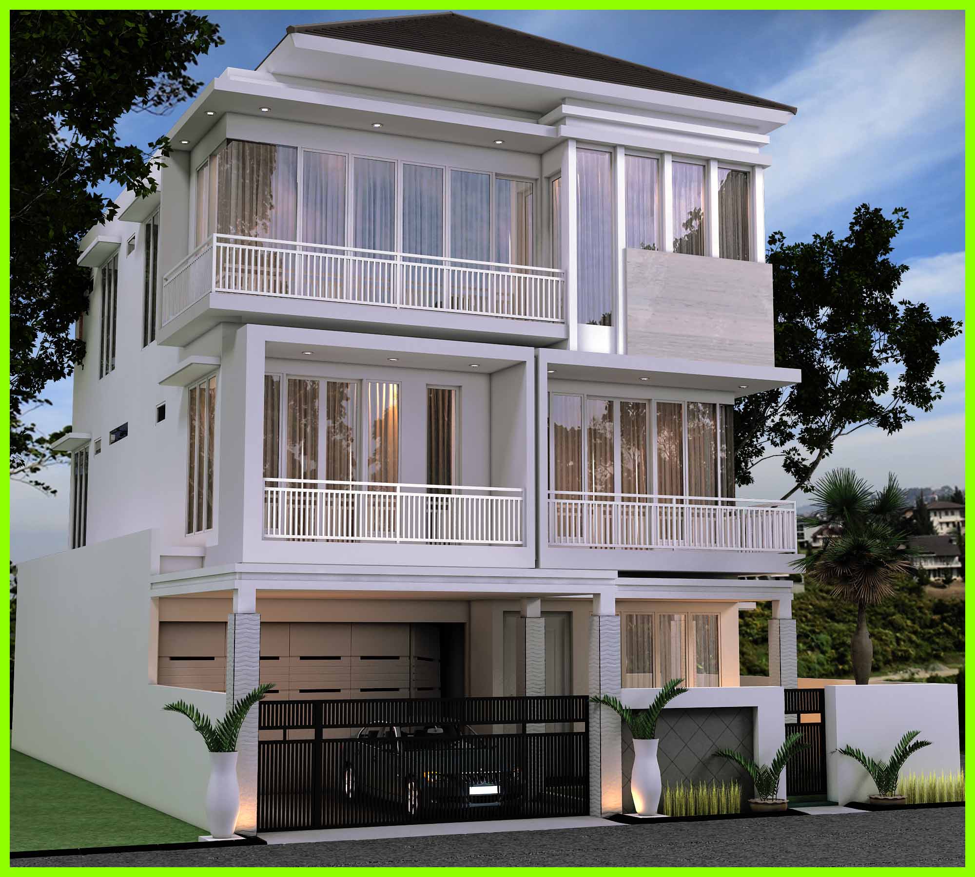 Desain Rumah Minimalis 2 Lantai 2020 Deagam Design