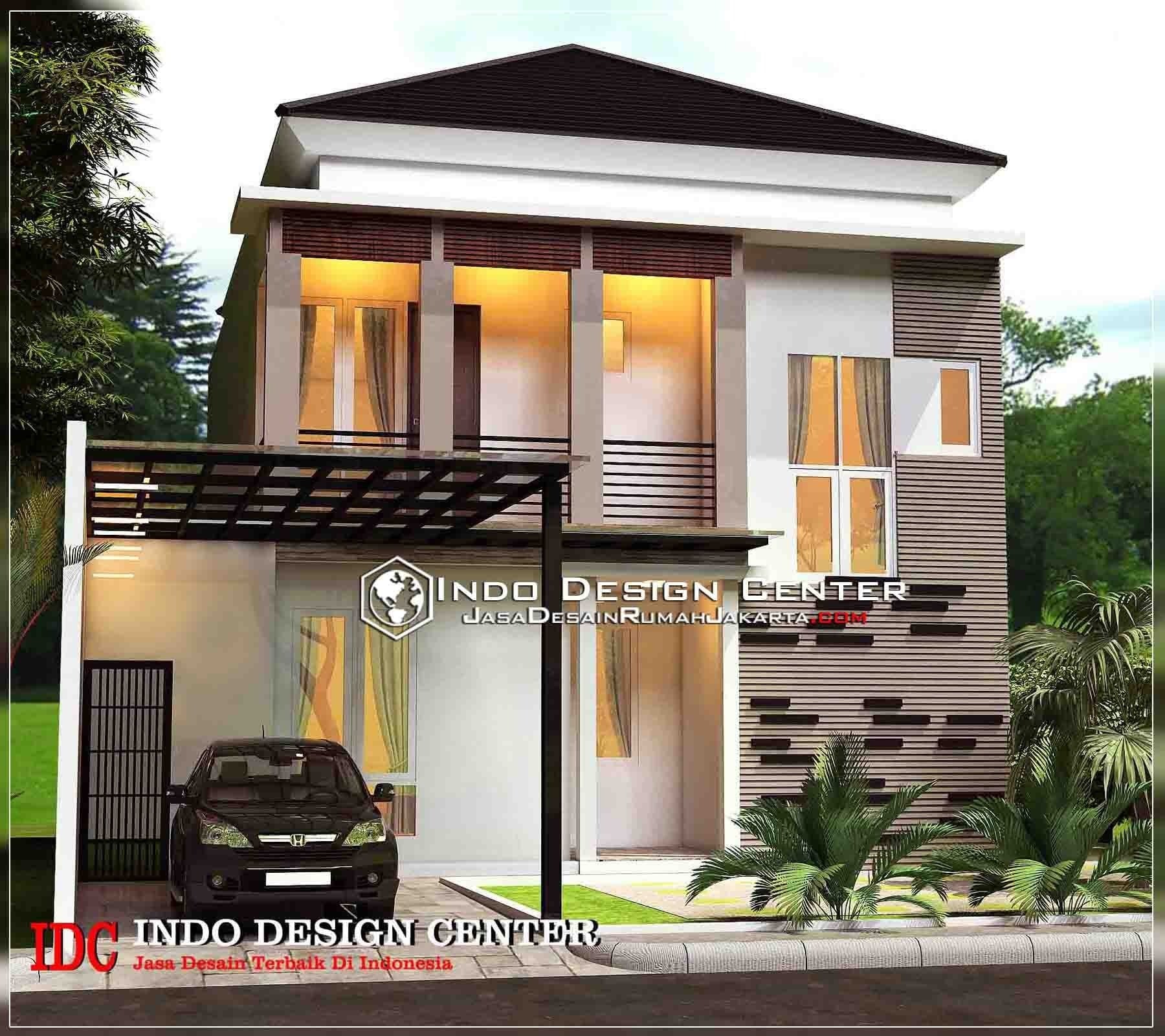 37 Trend Desain Rumah Minimalis Modern Kaca 2 Lantai Paling Terkenal