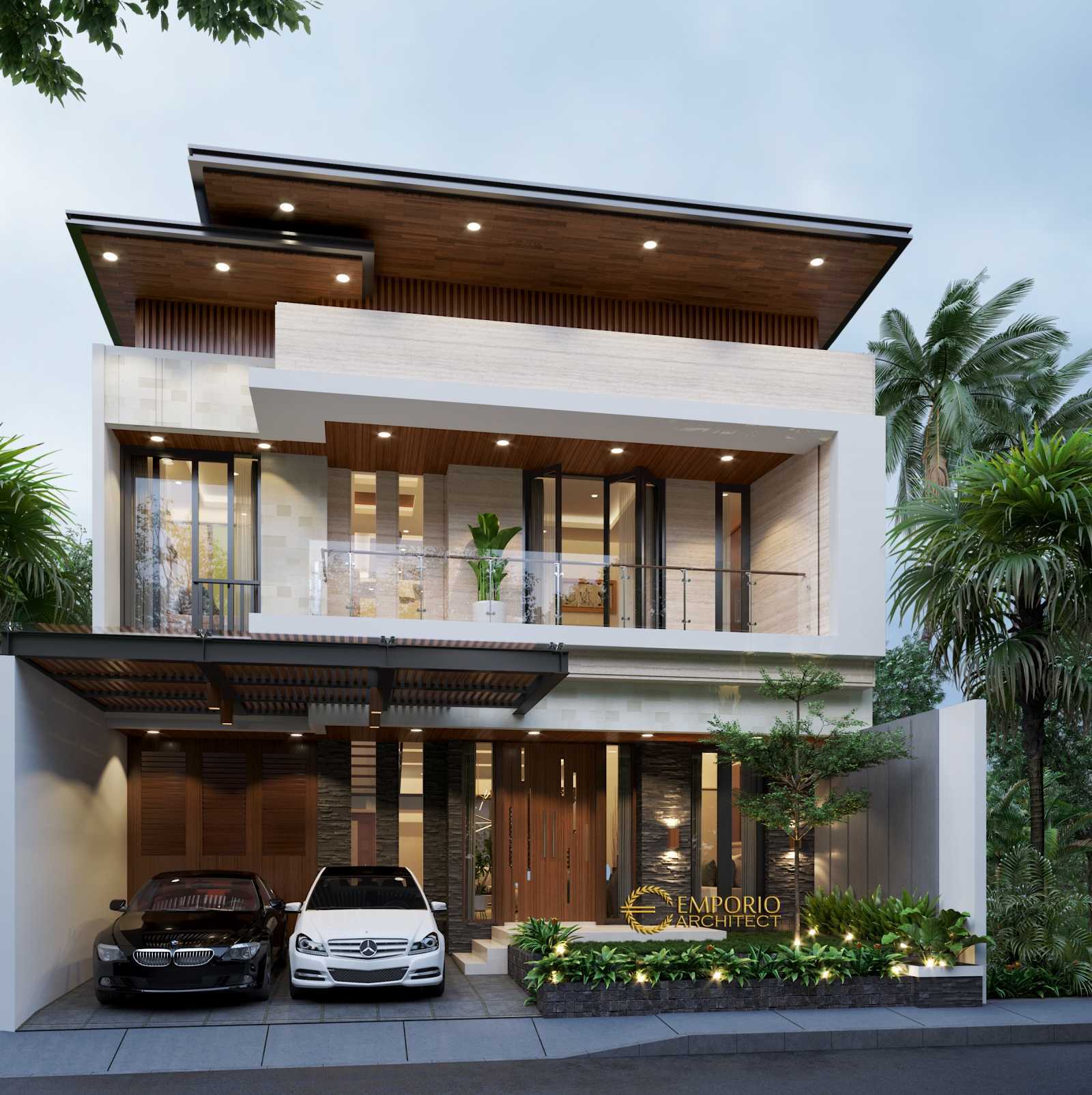 40 Ragam Desain Rumah Taman Modern Jakarta Timur Paling Terkenal