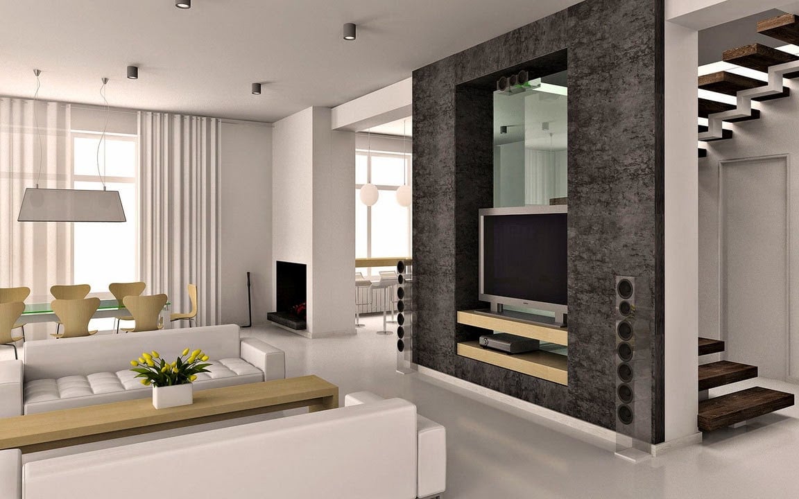 Desain Interior Rumah Modern Minimalis 2 Lantai Deagam Design