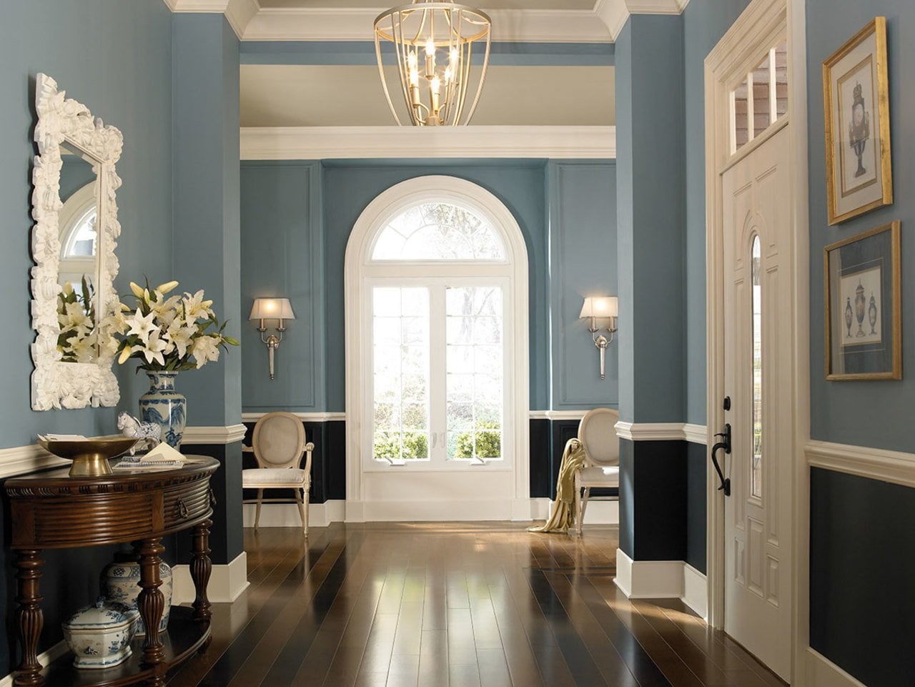 43 Gambar Desain Warna Cat Interior Rumah Klasik Modern Yang Belum ...