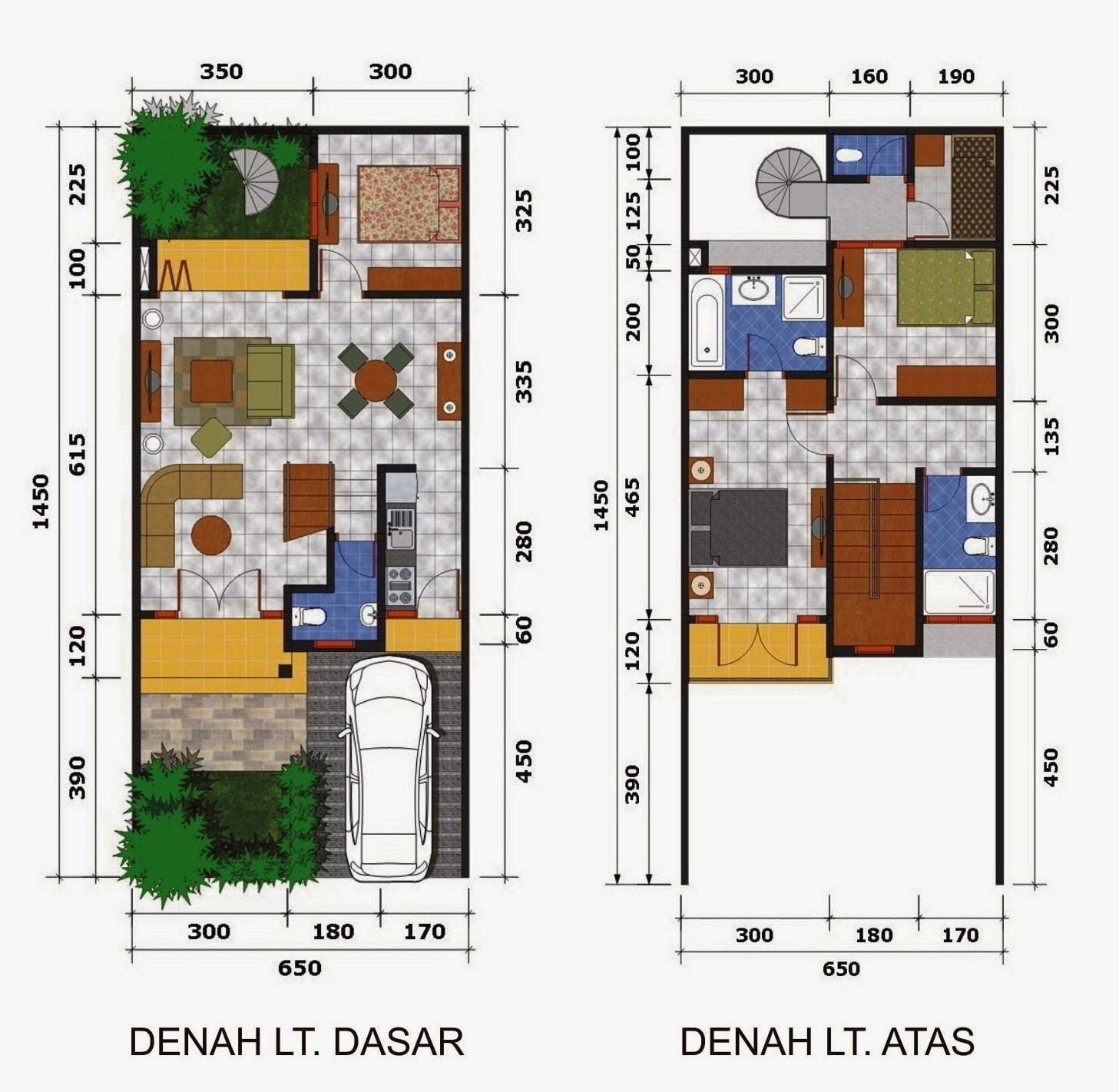 45 Kumpulan Desain Rumah Minimalis 6X10 2 Lantai Paling Banyak di Cari