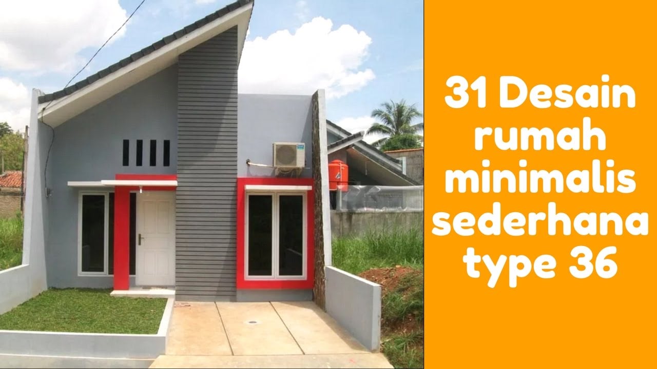 Desain Rumah Minimalis Type 36 Sederhana Deagam Design