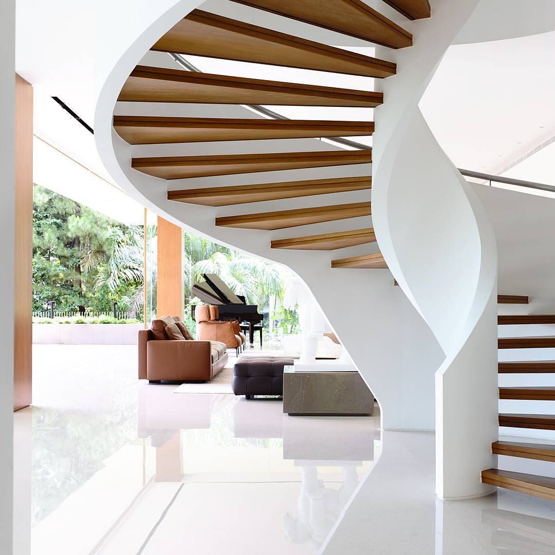 48 Kumpulan Desain Model Tangga  Rumah  Mewah Klasik  Terbaru 