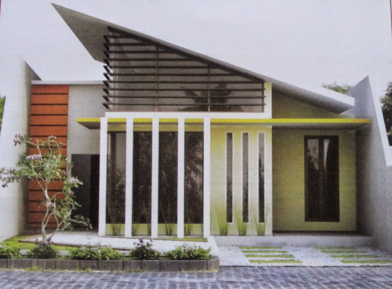 51 Inspirasi Desain Interior Rumah Minimalis Atap Miring Paling