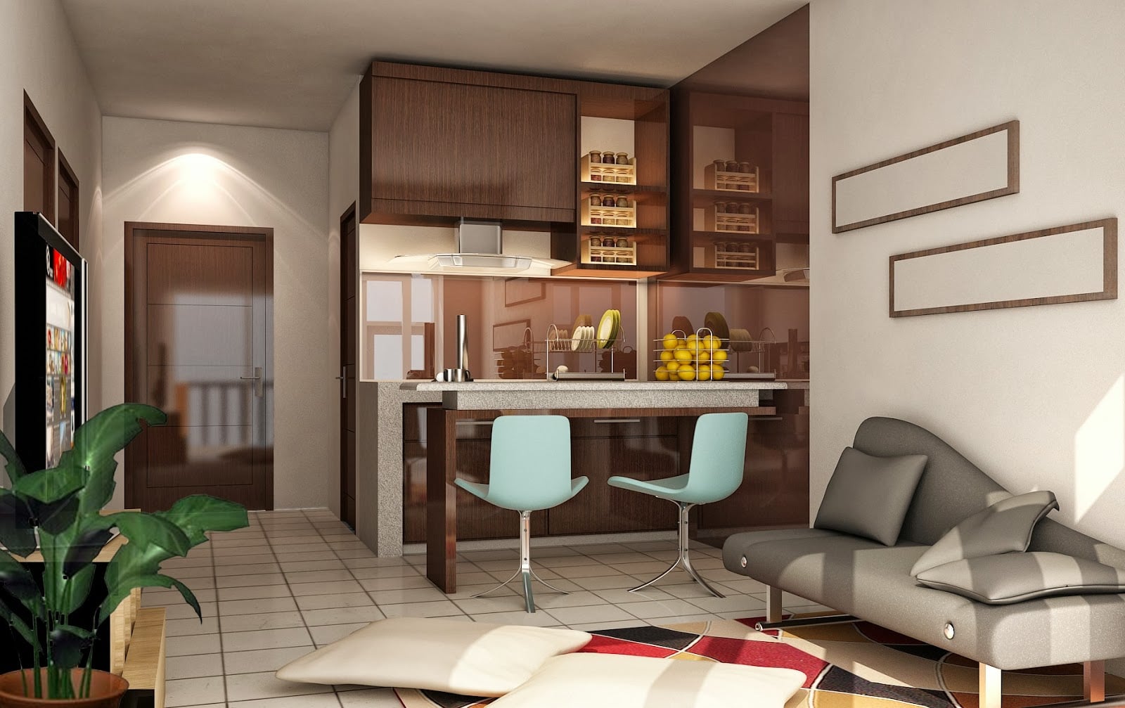 Desain Rumah Minimalis Type 36 Interior Deagam Design