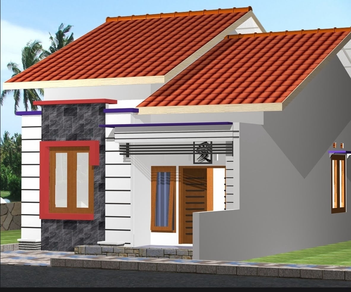 Desain Rumah Minimalis Tampak Depan Ukuran 5x12 Deagam Design