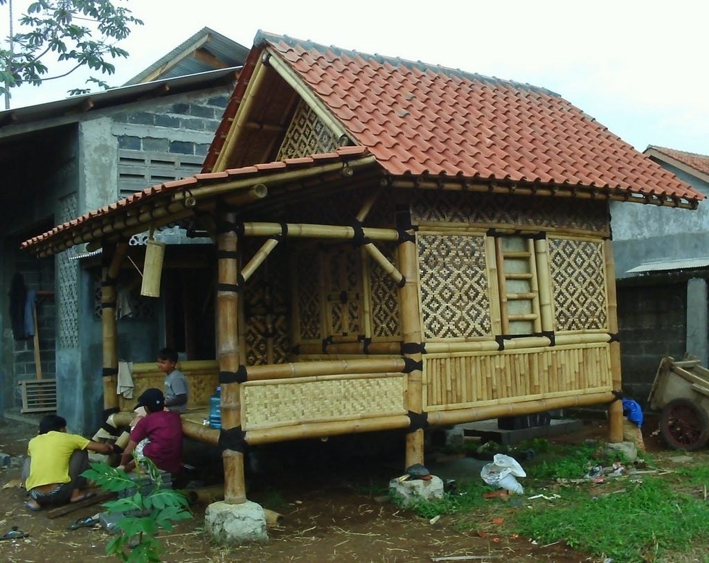 54 Macam Desain Rumah Bambu Klasik Terbaru Dan Terbaik Deagam Design