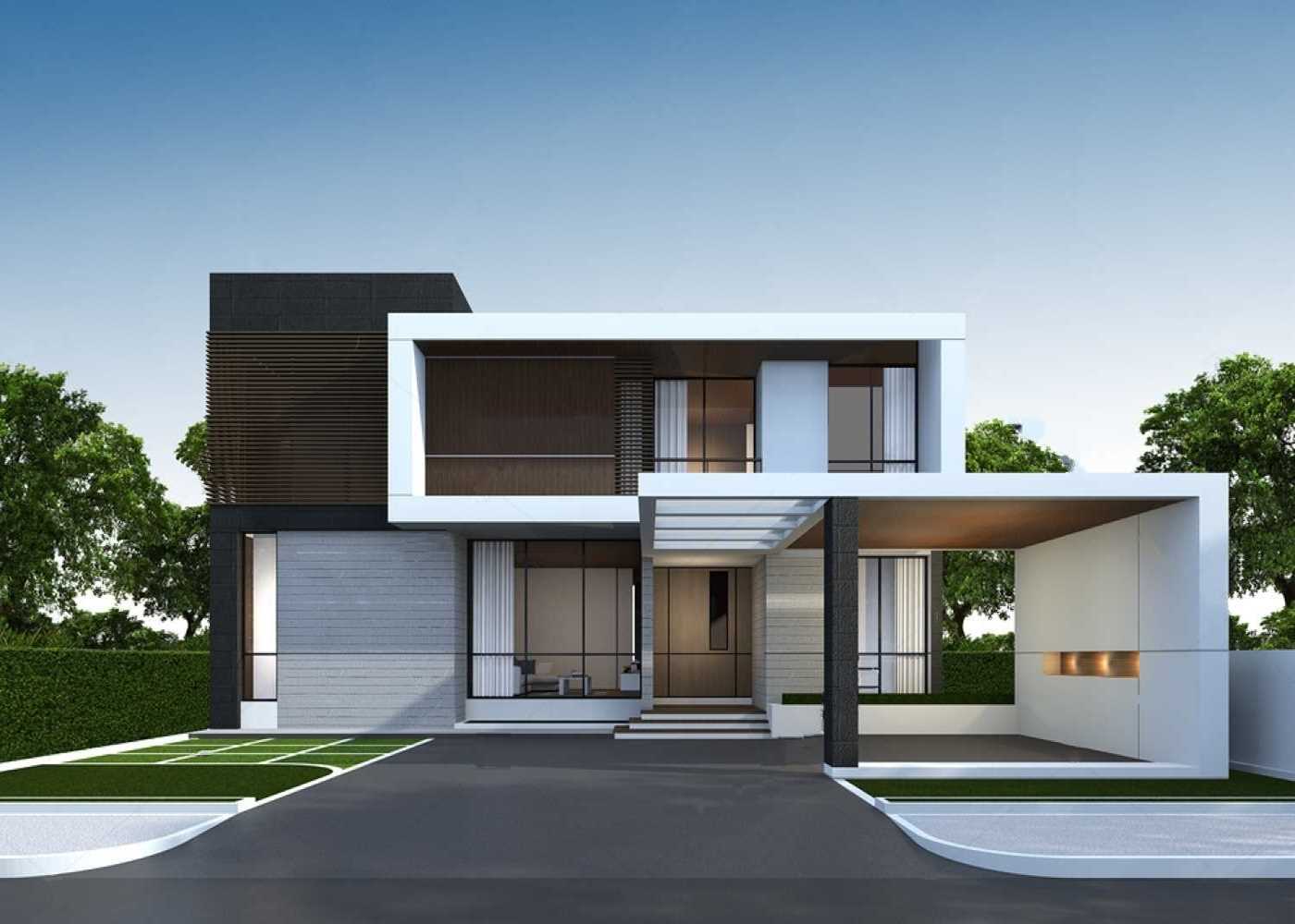 55 Macam Desain Tampak Depan Rumah Minimalis Luar Negeri  Terbaru dan Terbaik Deagam Design