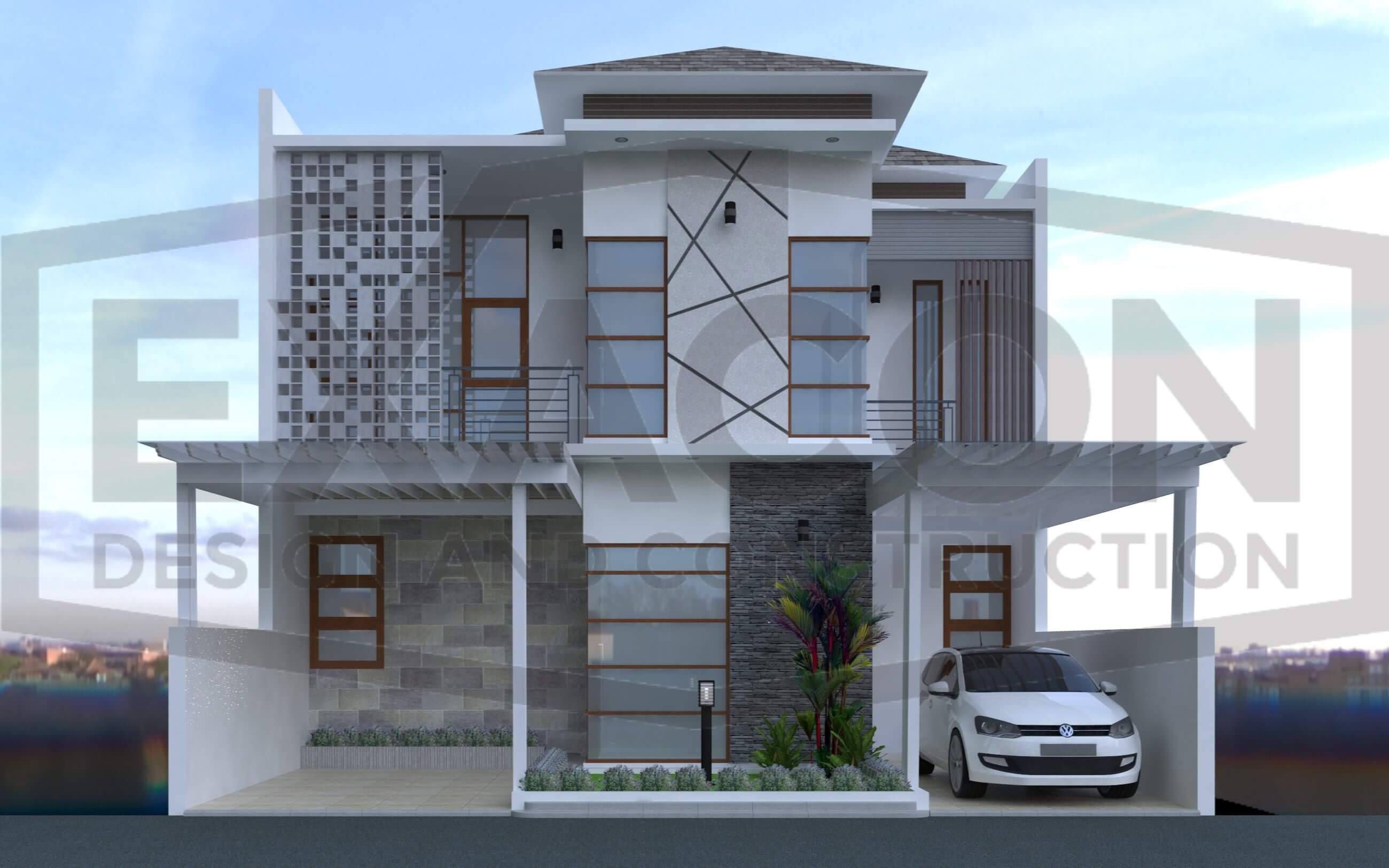 59 Contoh Desain Rumah Minimalis Modern Di Bandung Terbaru dan Terbaik