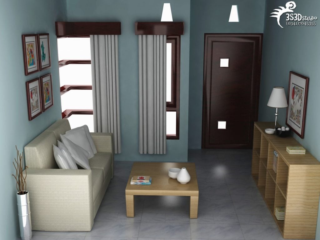 59 Inspirasi Desain Warna Interior Rumah Minimalis Type 36  