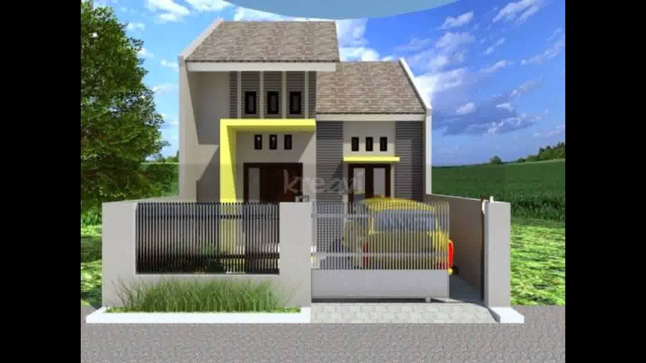 Desain Rumah Minimalis Tampak Depan Ukuran 6 Meter Deagam Design