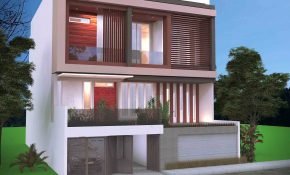 Desain Rumah Minimalis 2 Lantai Bawah Toko Deagam Design