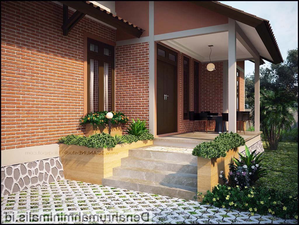 Desain Rumah Etnik Jawa Minimalis Modern Deagam Design