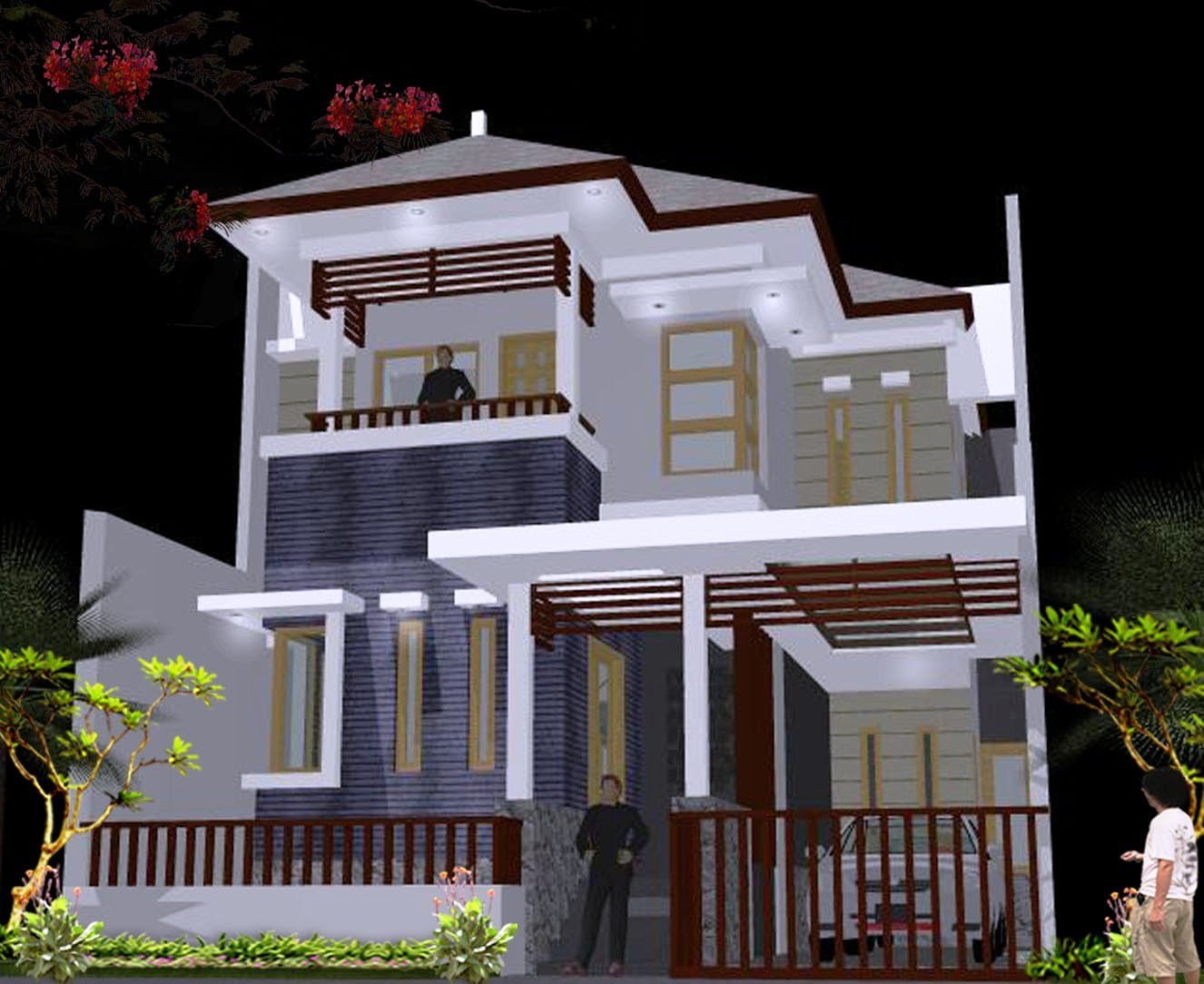 72 Kumpulan Desain Rumah Minimalis 2 Lantai Simpel Terbaru Dan Terbaik Deagam Design