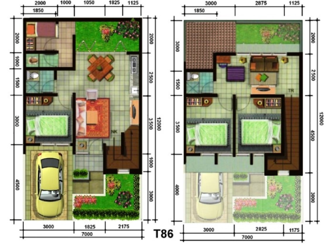 75 Gambar Desain Rumah Minimalis Modern 2 Lantai 3 Kamar Terbaru