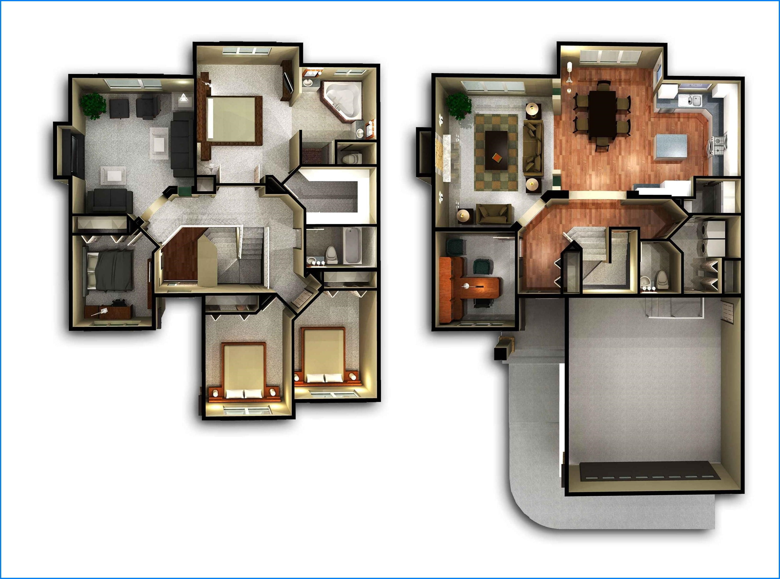 76 Model Desain Denah Interior Rumah Minimalis 2 Lantai Yang Belum