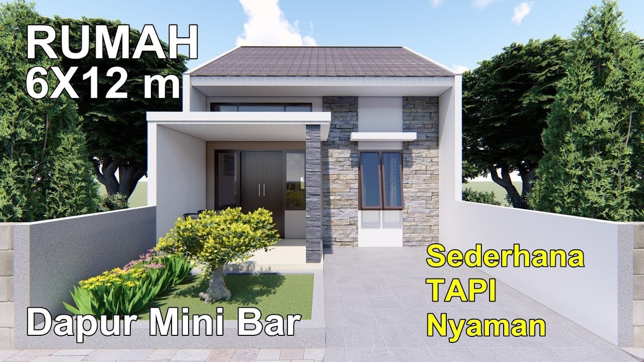 Desain Rumah Minimalis Sederhana Type 36 72 Deagam Design