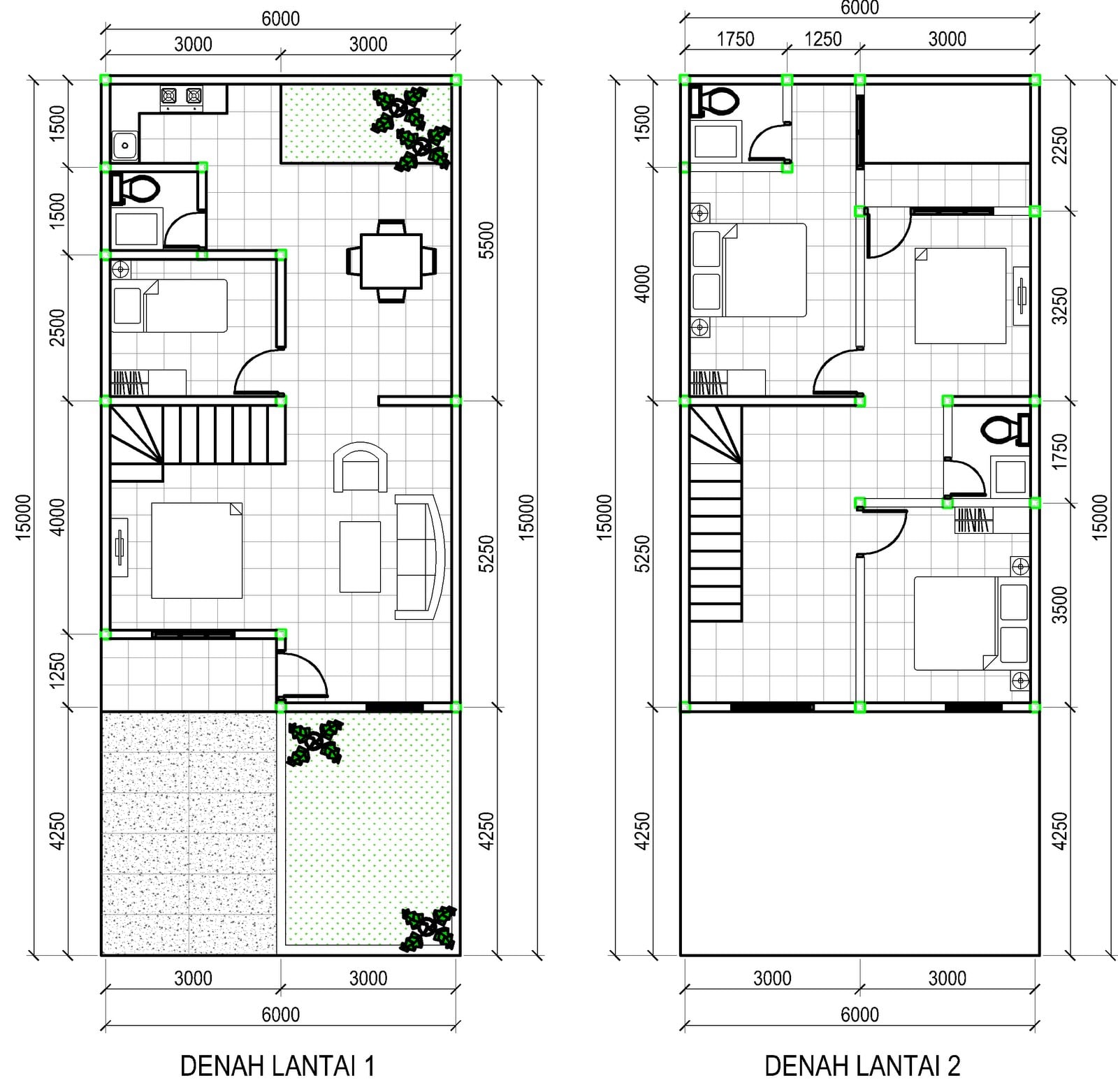 84 Contoh Desain Rumah Minimalis Modern 2 Lantai Ukuran 5X10 Paling ...