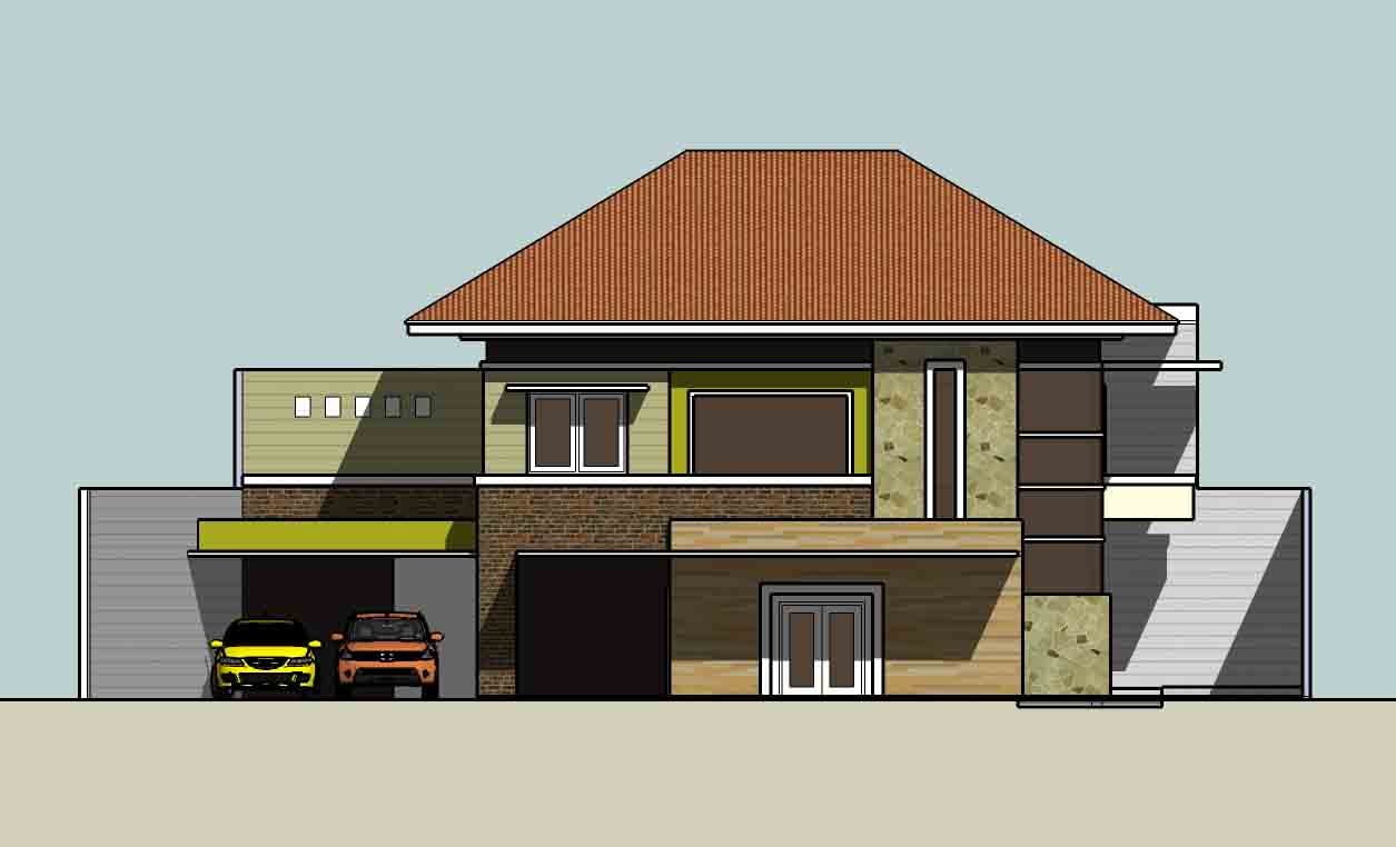 90 Contoh Desain  Model Rumah Minimalis Tampak  Depan  