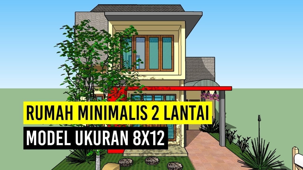 97 Contoh Desain Rumah Mewah Ukuran 8X12 Paling Terkenal Deagam Design