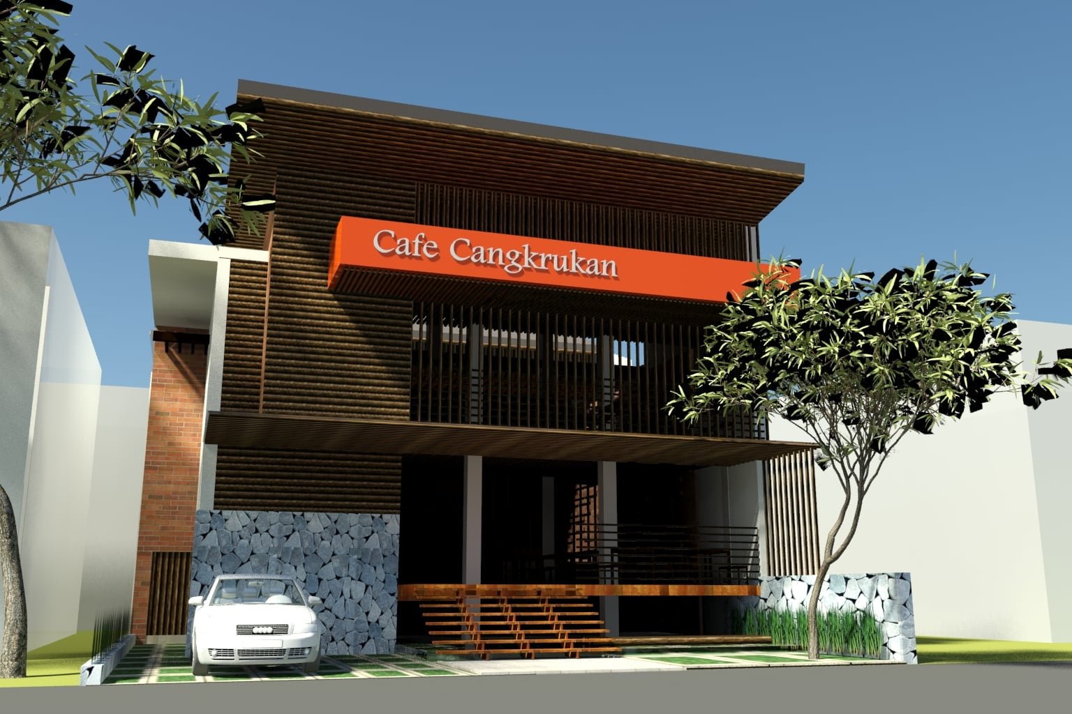 Desain Rumah Cafe Deagam Design
