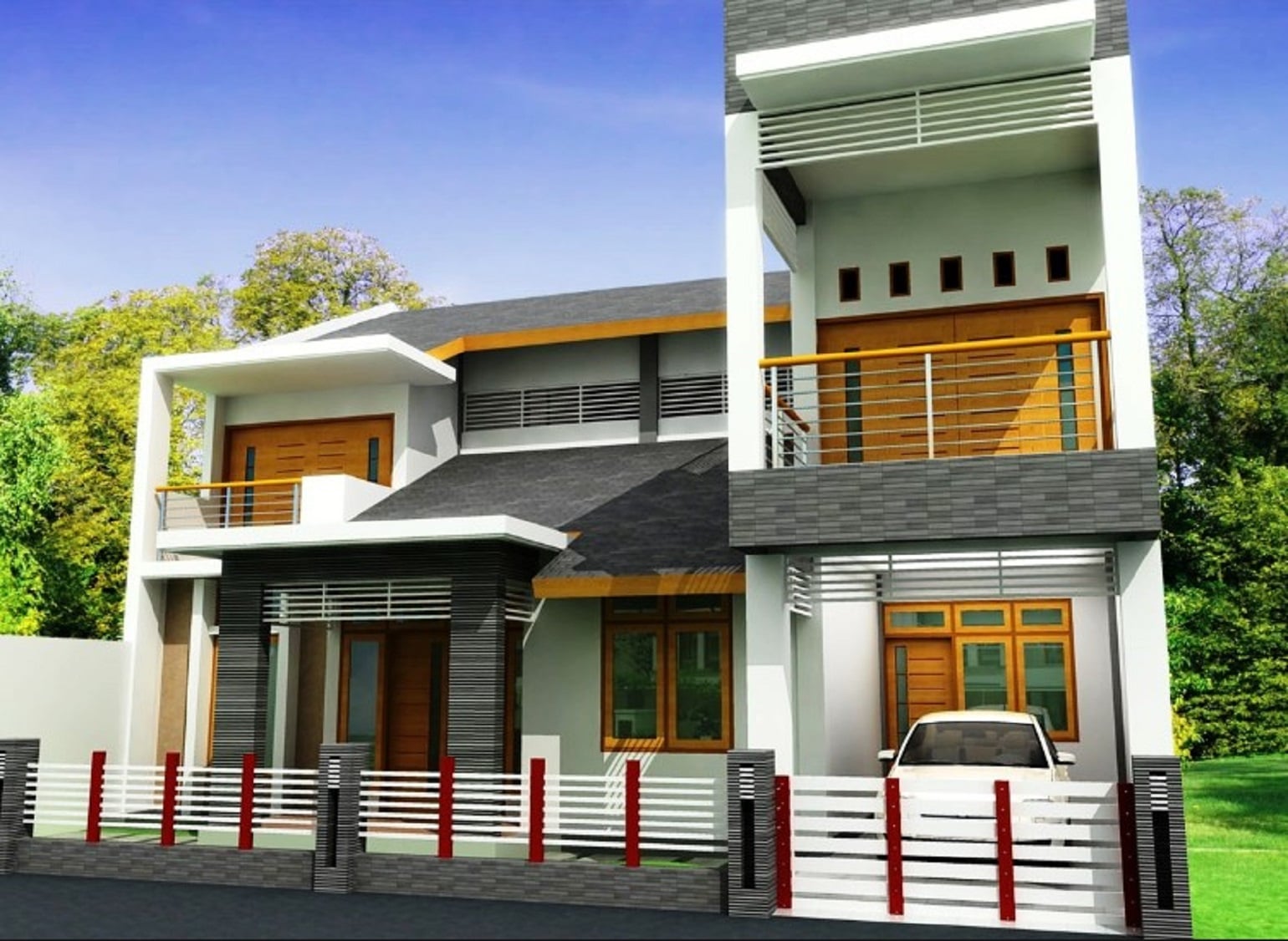 98 Trend Desain Model Rumah Minimalis Modern 2 Lantai ...