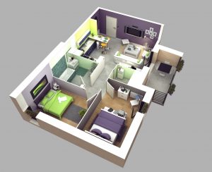 99 kumpulan desain rumah minimalis sederhana kamar 3