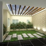 68 Contoh Desain Atap Taman Belakang Rumah Sebagai Membangun Rumah Impian